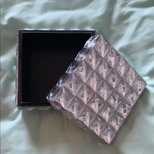 Silver jewelry box